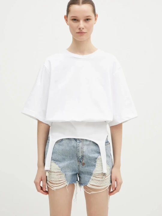 Zdjęcie produktu Fiorucci t-shirt bawełniany Suspender Belt