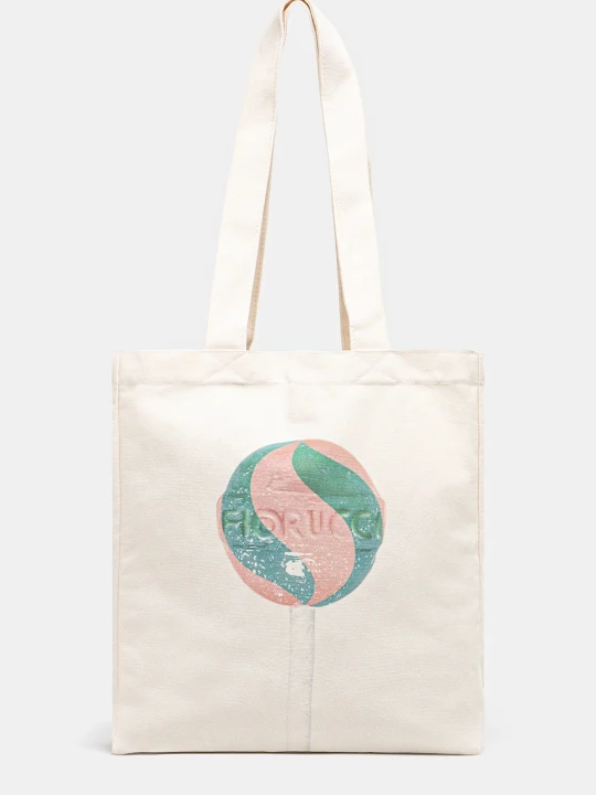 Zdjęcie produktu Fiorucci torba bawełniana Lollipop Print Canvas Tote