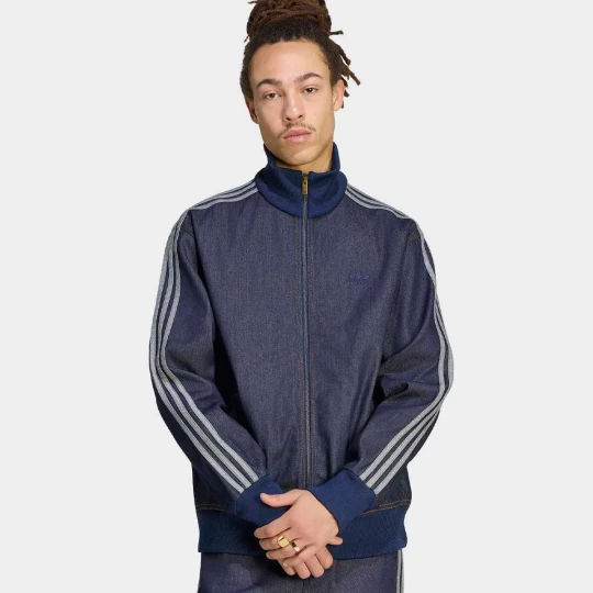 Zdjęcie produktu Firebird Adicolor Raw Denim Track Top adidas Originals niebieski