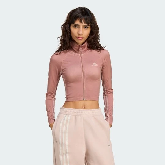 Zdjęcie produktu Firebird Seamless Track Top Adidas Warm Clay