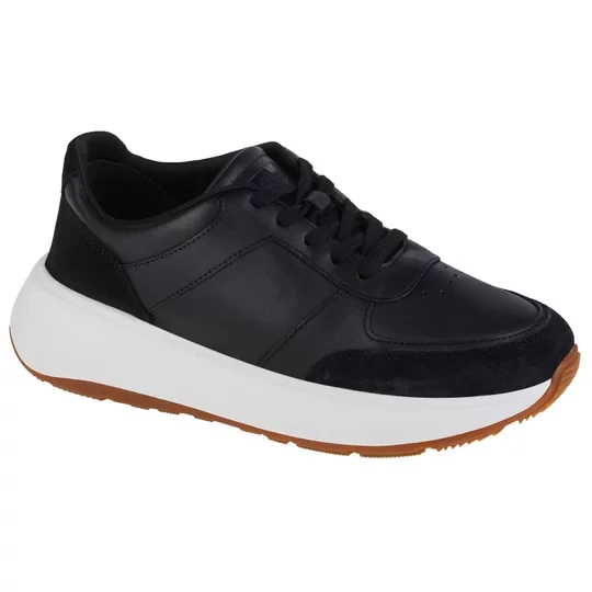 Zdjęcie produktu FitFlop F-Mode FR1-001, Damskie, Czarne, buty sneakers, skóra licowa, rozmiar: 36