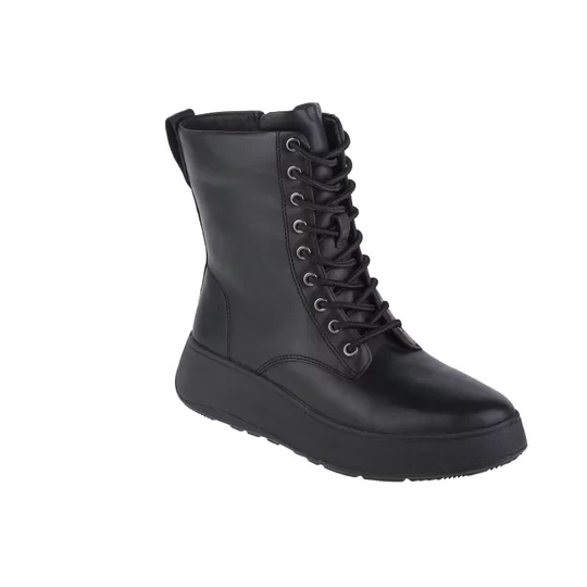 Zdjęcie produktu FitFlop F-Mode GM4-090, Damskie, Czarne, trzewiki, skóra licowa, rozmiar: 36