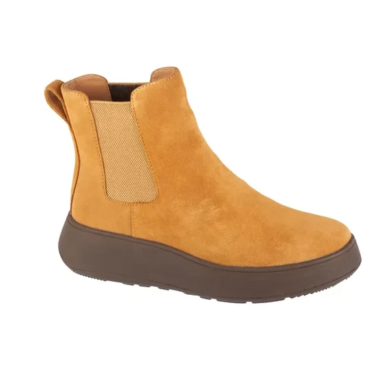 Zdjęcie produktu FitFlop F-Mode GR7-A77, Damskie, Brązowe, trzewiki, skóra zamszowa, rozmiar: 36