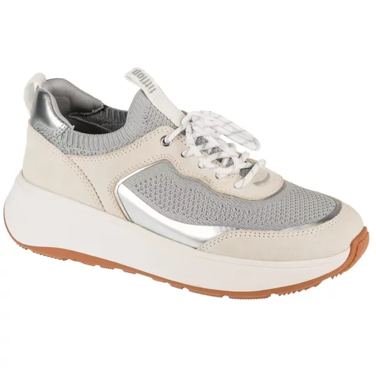 Zdjęcie produktu FitFlop F-Mode IV1-C18, Damskie, Szare, buty sneakers, przewiewna siateczka, rozmiar: 38