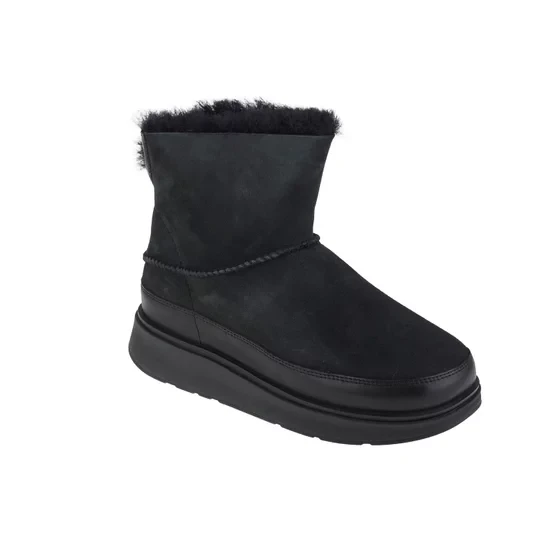 Zdjęcie produktu FitFlop Gen-ff Mini GS6-090, Damskie, Czarne, buty zimowe, skóra zamszowa, rozmiar: 37, 5