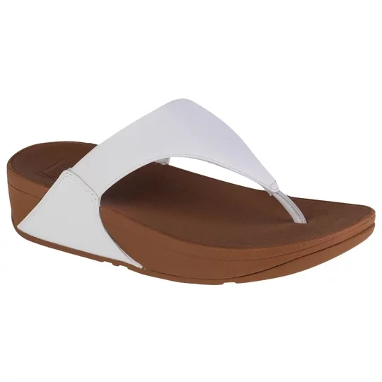Zdjęcie produktu FitFlop Lulu I88-024, Damskie, Białe, japonki, skóra licowa, rozmiar: 40