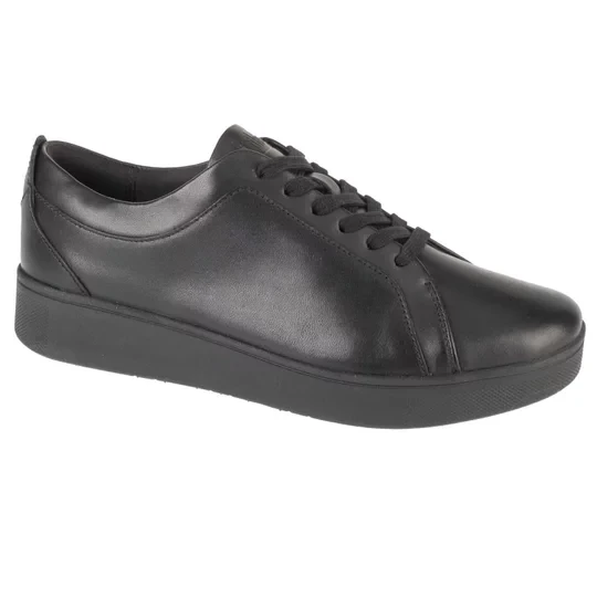 Zdjęcie produktu FitFlop Rally Sneakers X22-090, Damskie, Czarne, buty sneakers, skóra licowa, rozmiar: 36