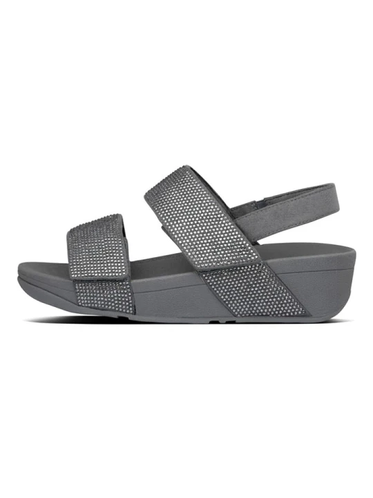 Zdjęcie produktu fitflop Sandały w kolorze szarym na koturnie rozmiar: 38
