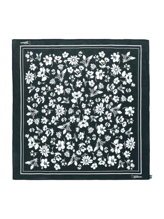 Zdjęcie produktu Fjallraven bandana bawełniana Fjällblomster Fjällräven granatowy