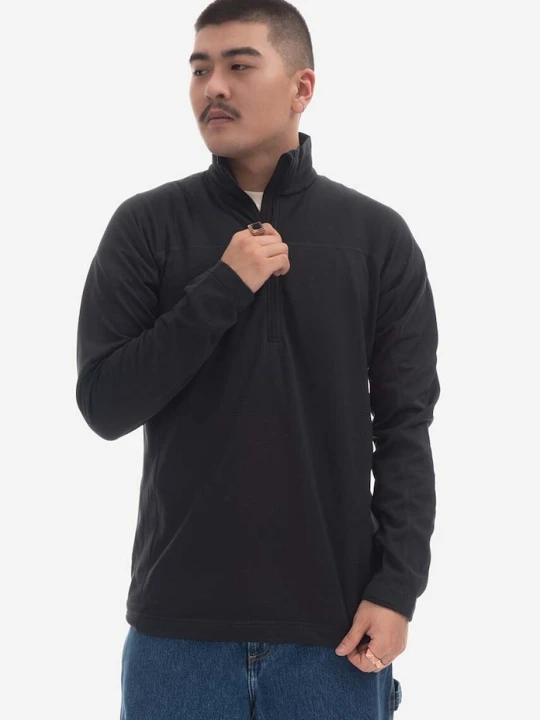 Zdjęcie produktu Fjallraven bluza Abisko Lite Fleece Half Zip Fjällräven czarny