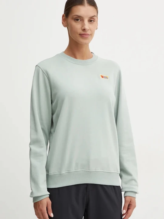 Zdjęcie produktu Fjallraven bluza dresowa Vardag Fjällräven turkusowy