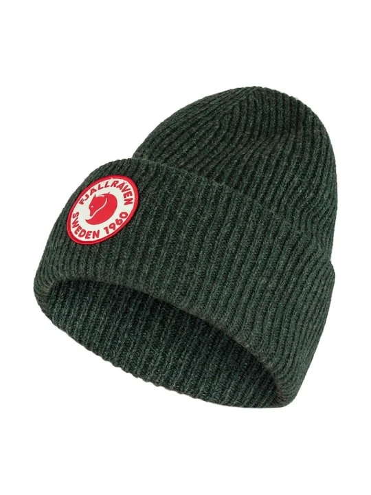 Zdjęcie produktu Fjallraven czapka wełniana 1967 Logo Fjällräven zielony