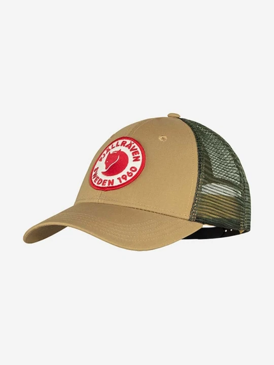 Zdjęcie produktu Fjallraven czapka z daszkiem 1960 Logo Långtradarkeps Fjällräven beżowy
