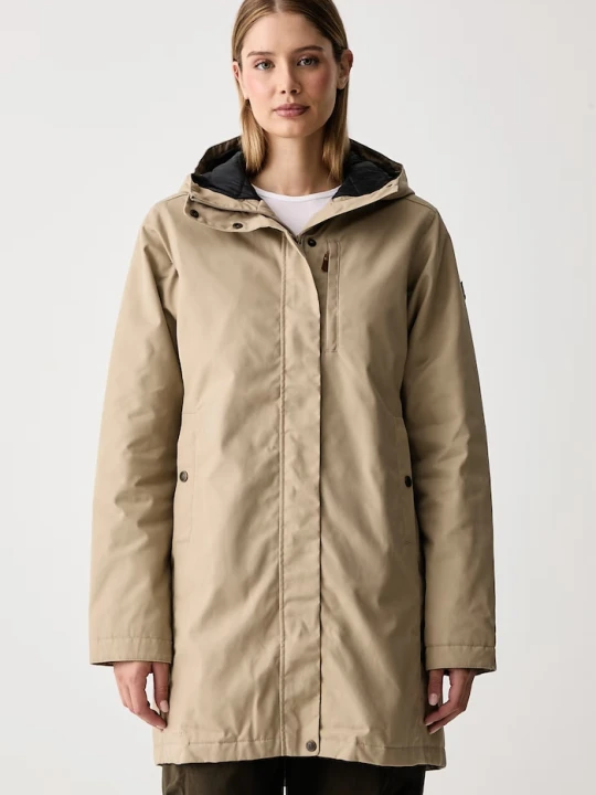 Zdjęcie produktu Fjallraven kurtka trekkingowa damska Kiruna Fjällräven beżowy