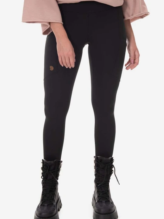 Zdjęcie produktu Fjallraven legginsy Abisko Tights Fjällräven czarny