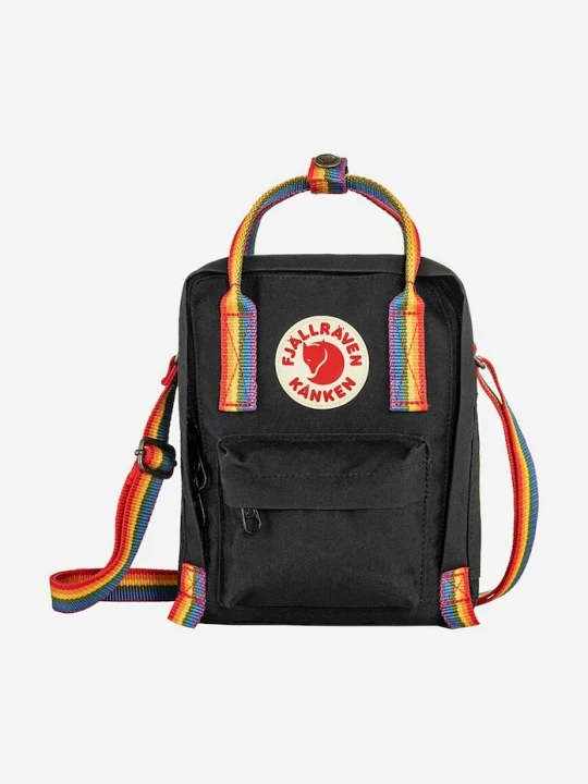 Zdjęcie produktu Fjallraven saszetka Kanken Rainbow Sling Fjällräven czarny