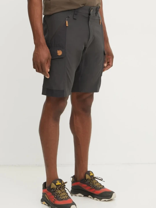 Zdjęcie produktu Fjallraven szorty trekkingowe męskie Abisko Fjällräven szary
