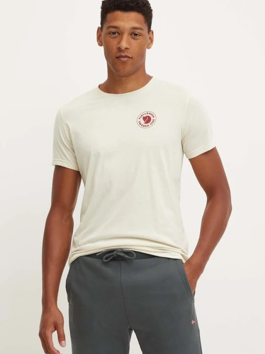 Zdjęcie produktu Fjallraven t-shirt 1960 Logo T-shirt Fjällräven beżowy
