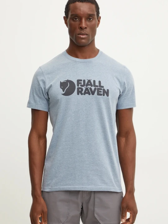 Zdjęcie produktu Fjallraven t-shirt Fjällräven Logo T-shirt M niebieski