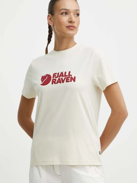 Zdjęcie produktu Fjallraven t-shirt Fjällräven Logo Tee beżowy