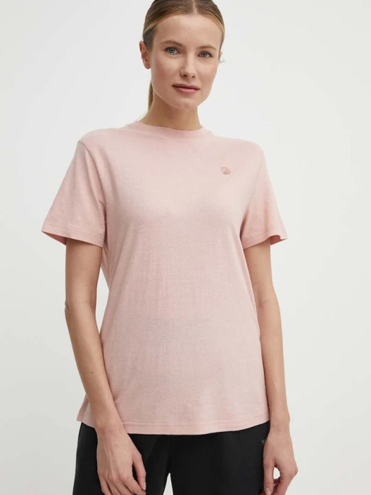 Zdjęcie produktu Fjallraven t-shirt Hemp Blend T-shirt Fjällräven różowy