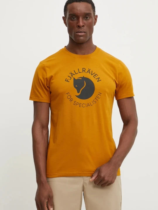 Zdjęcie produktu Fjallraven t-shirt sportowy Fjällräven Fox brązowy