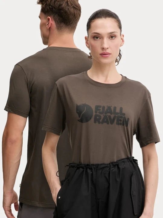 Zdjęcie produktu Fjallraven t-shirt sportowy Fjallraven Logo Fjällräven zielony