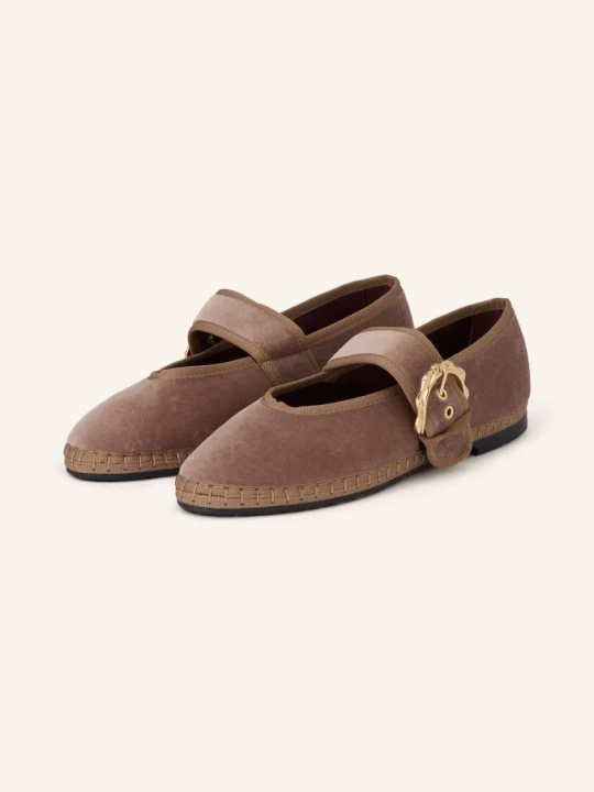Zdjęcie produktu Flabelus Baleriny Mary Jane Sophie beige