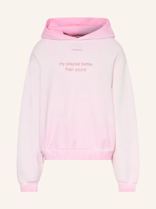 Zdjęcie produktu Flâneur Bluza Z Kapturem Oversize Playlist pink