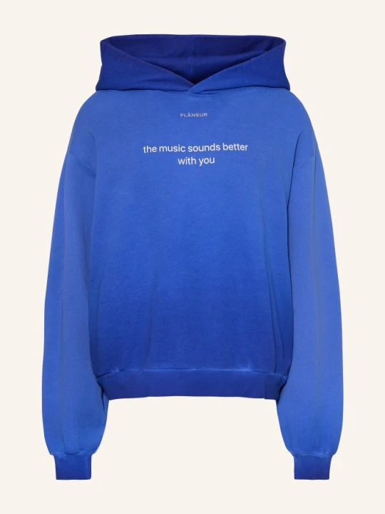Zdjęcie produktu Flâneur Bluza Z Kapturem Oversize With You blau