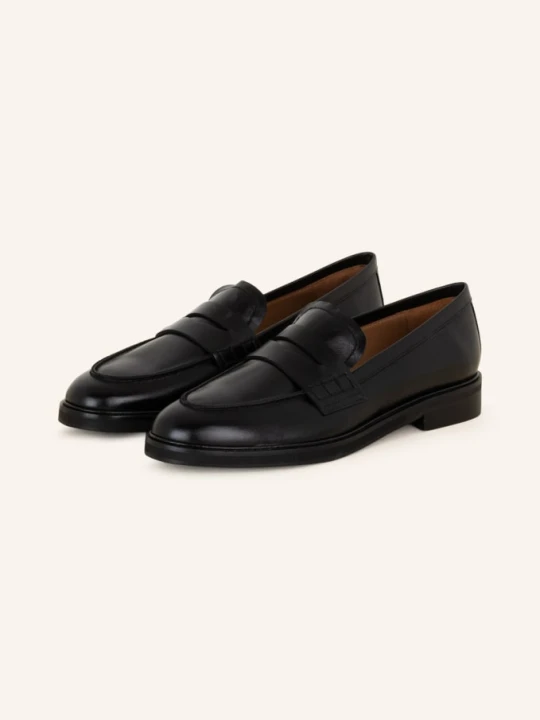 Zdjęcie produktu Flattered Penny Loafers Sara schwarz CZARNY
