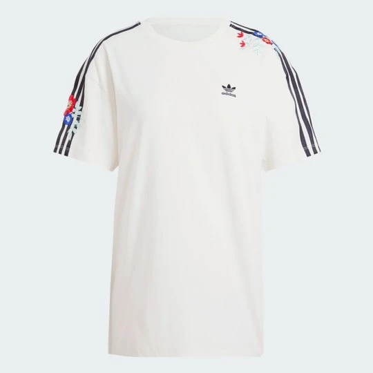 Zdjęcie produktu Floral Loose T-Shirt Adidas Cloud White
