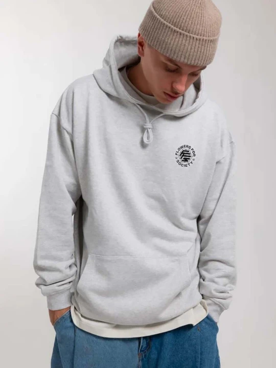 Zdjęcie produktu Flowers for Society bluza bawełniana Basic Chest Hoodie
