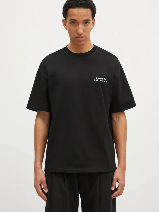 Zdjęcie produktu Flowers for Society t-shirt bawełniany Basic
