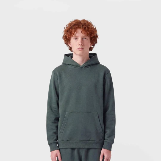 Zdjęcie produktu Fluffy Hoody black Urban Classics zielony