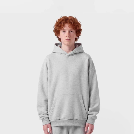Zdjęcie produktu Fluffy Hoody Urban Classics szary