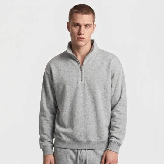 Zdjęcie produktu Fluffy Loose Fit Troyer Urban Classics szary