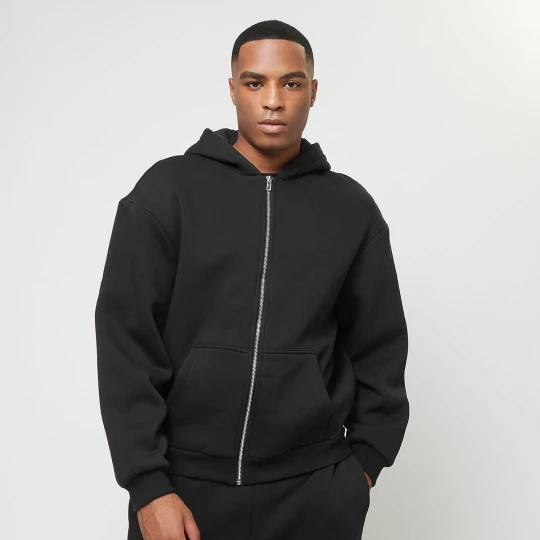 Zdjęcie produktu Fluffy Zip Hoody Urban Classics czarny
