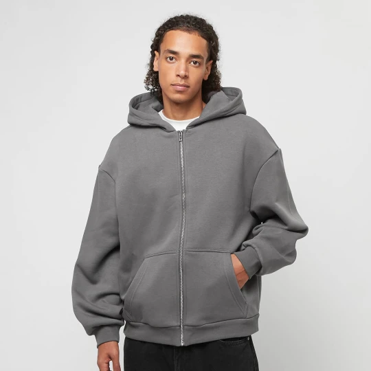 Zdjęcie produktu Fluffy Zip Hoody Urban Classics szary