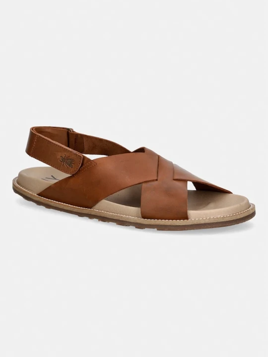 Zdjęcie produktu Fly London sandały skórzane MARM391FLY brązowy