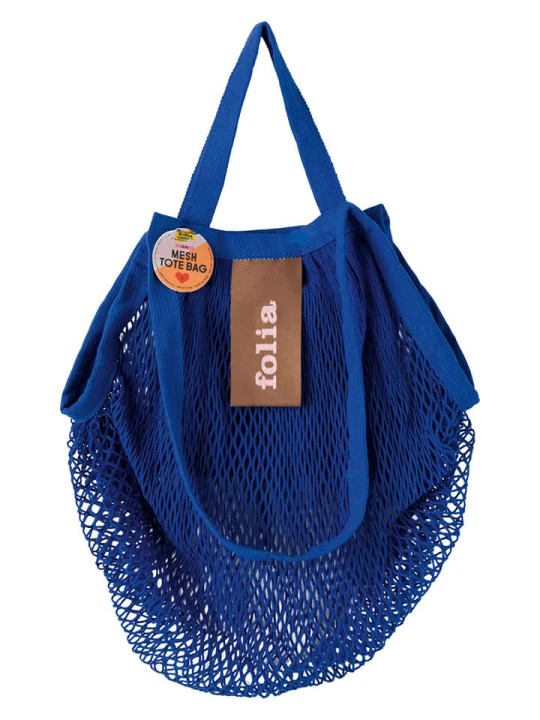 Zdjęcie produktu folia PAPER Shopper bag w kolorze niebieskim - 44 x 44 x 0, 50 cm rozmiar: onesize