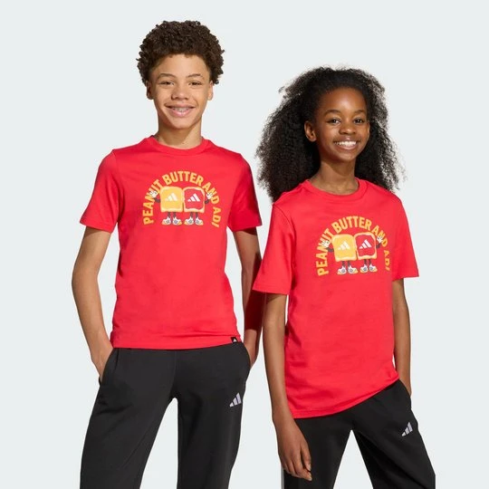 Zdjęcie produktu Food Graphic T-Shirt Kids Adidas Pure Ruby