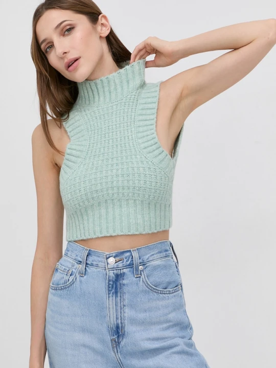 Zdjęcie produktu For Love & Lemons Kamizelka zielony