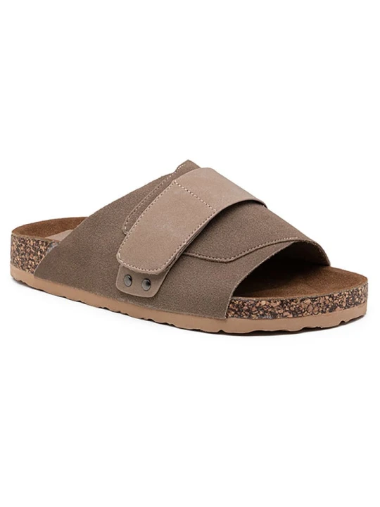 Zdjęcie produktu Foreverfolie Klapki w kolorze khaki rozmiar: 38