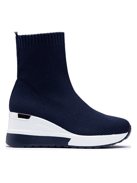 Zdjęcie produktu Foreverfolie Sneakersy w kolorze granatowo-białym rozmiar: 39