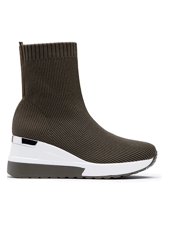 Zdjęcie produktu Foreverfolie Sneakersy w kolorze oliwkowo-białym rozmiar: 41