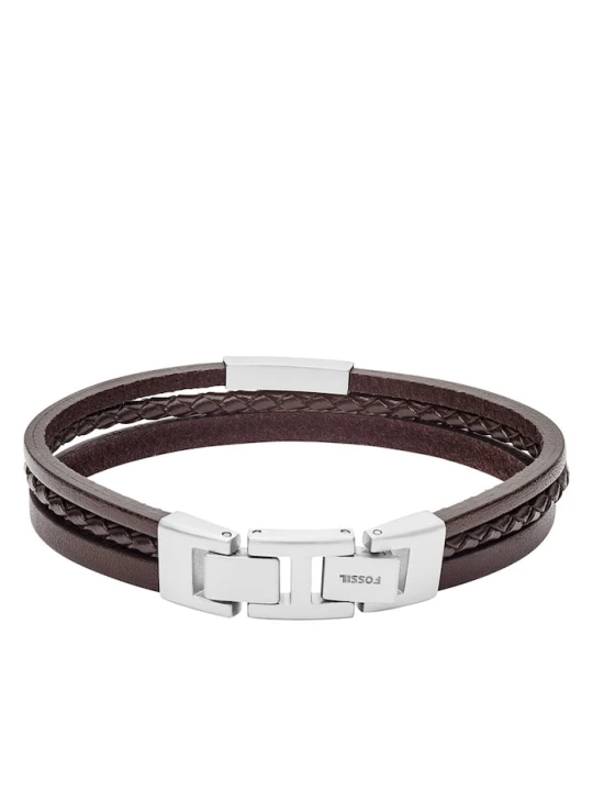 Zdjęcie produktu Fossil - Bransoletka JF03323040 brązowy