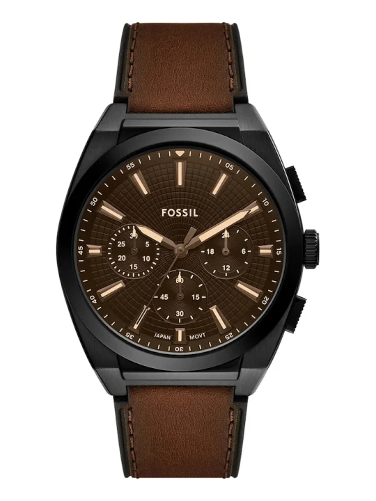 Zdjęcie produktu Fossil zegarek EVERETT brązowy