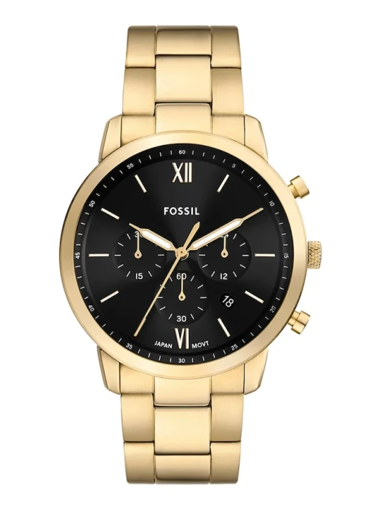 Zdjęcie produktu Fossil zegarek Neutra Chronograph złoty