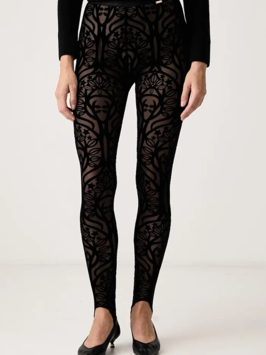 Zdjęcie produktu Fracomina legginsy damskie czarny